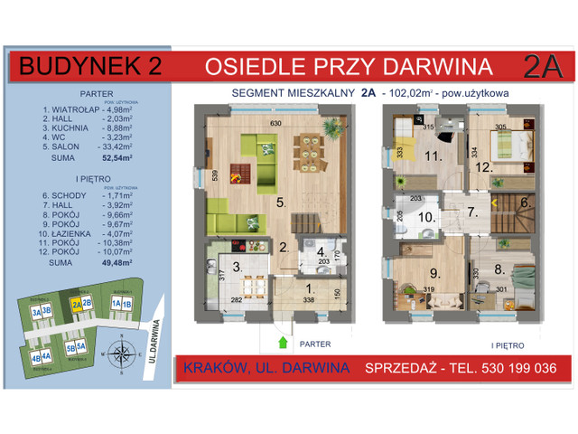 Dom w inwestycji Osiedle przy Darwina, symbol 2A » nportal.pl