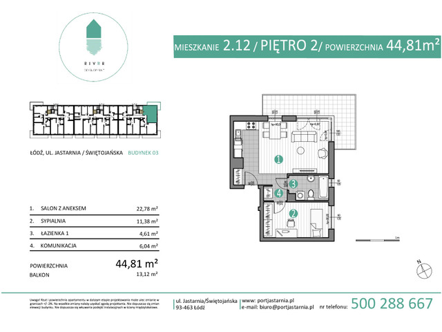 Mieszkanie w inwestycji Port Jastarnia, budynek 03, symbol 12 » nportal.pl