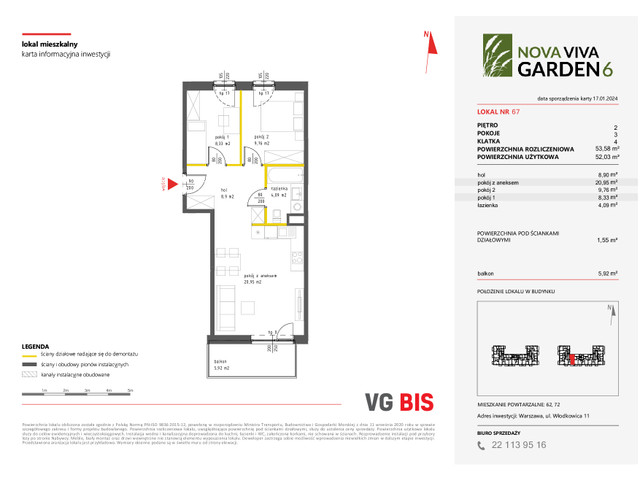 Mieszkanie w inwestycji NOVA VIVA GARDEN, symbol 6_A_67 » nportal.pl