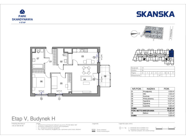 Mieszkanie w inwestycji Park Skandynawia V, symbol HB0447 » nportal.pl