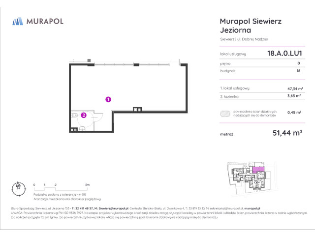 Komercyjne w inwestycji Murapol Siewierz Jeziorna, symbol 18.A.0.LU1 » nportal.pl