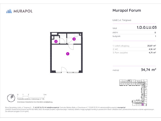 Komercyjne w inwestycji Murapol Forum, symbol 1.D.0.LU.03 » nportal.pl