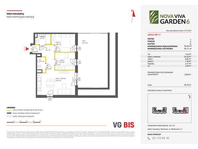 Mieszkanie w inwestycji NOVA VIVA GARDEN, symbol 6_A_97 » nportal.pl