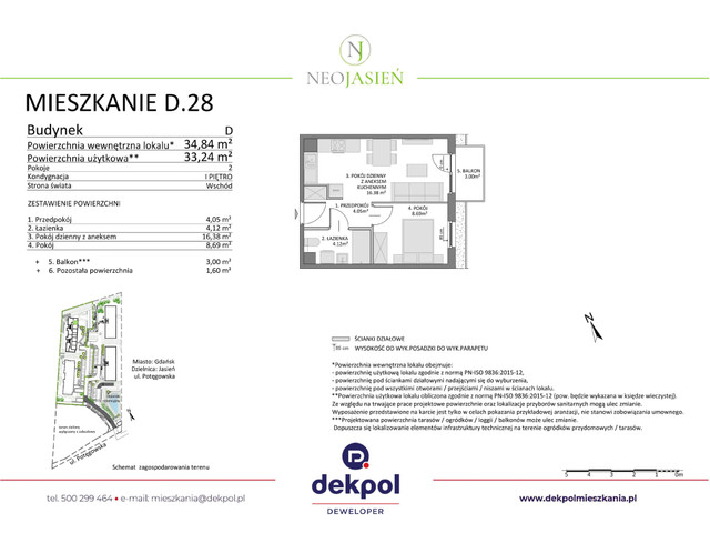 Mieszkanie w inwestycji Neo Jasień, symbol D28 » nportal.pl