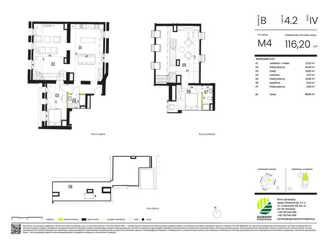 Mieszkanie w inwestycji Ogrody Staromiejskie, symbol B.4.2 » nportal.pl