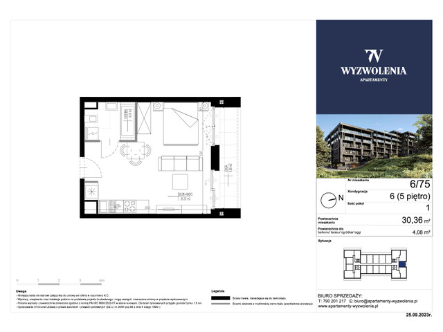 Mieszkanie w inwestycji Apartamenty Wyzwolenia, symbol 75 » nportal.pl