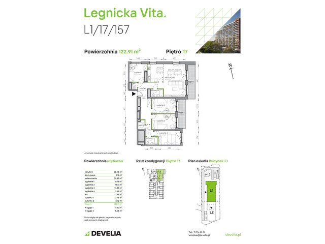 Mieszkanie w inwestycji Legnicka Vita, symbol L1/17/157 » nportal.pl