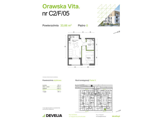Mieszkanie w inwestycji Orawska Vita, symbol C2/F/05 » nportal.pl