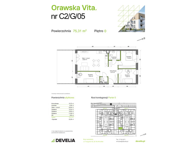Mieszkanie w inwestycji Orawska Vita, symbol C2/G/05 » nportal.pl