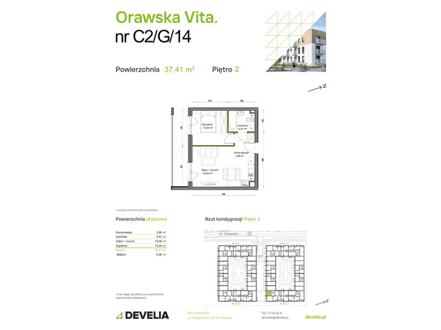 Mieszkanie w inwestycji Orawska Vita, symbol C2/G/14 » nportal.pl