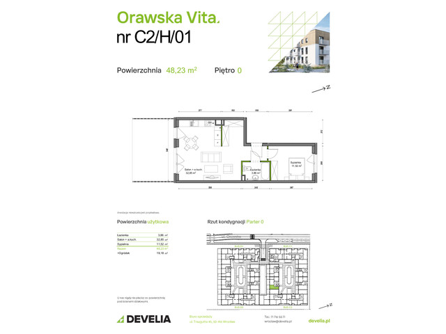 Mieszkanie w inwestycji Orawska Vita, symbol C2/H/01 » nportal.pl