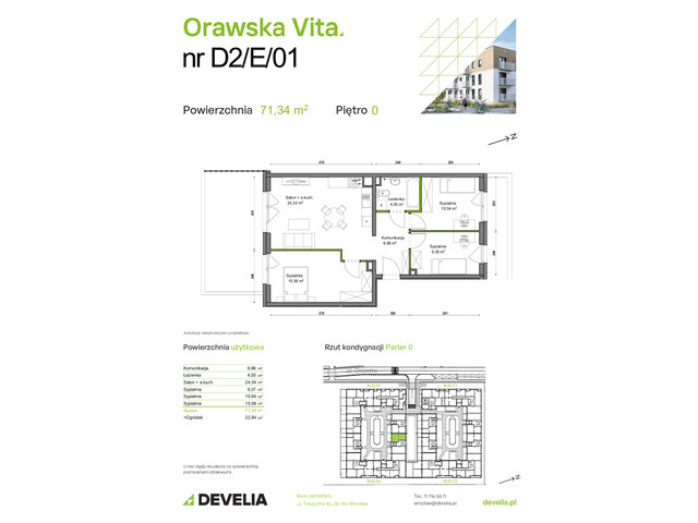 Mieszkanie w inwestycji Orawska Vita, symbol D2/E/01 » nportal.pl