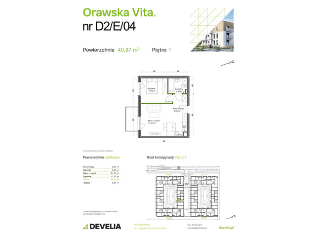 Mieszkanie w inwestycji Orawska Vita, symbol D2/E/04 » nportal.pl