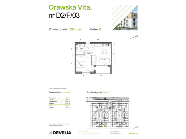 Mieszkanie w inwestycji Orawska Vita, symbol D2/F/03 » nportal.pl