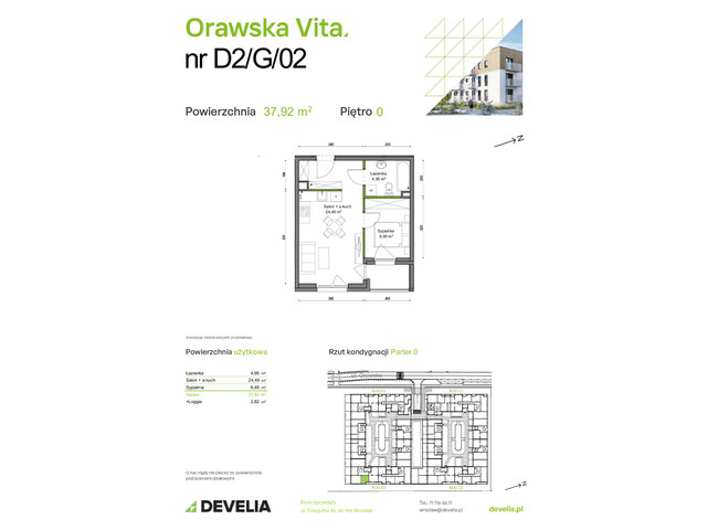 Mieszkanie w inwestycji Orawska Vita, symbol D2/G/02 » nportal.pl
