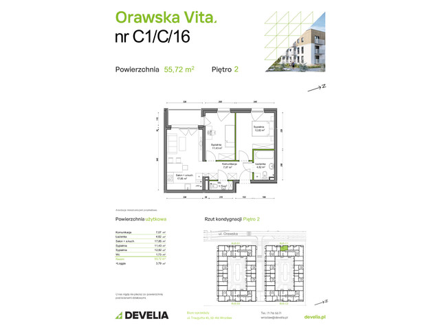 Mieszkanie w inwestycji Orawska Vita, symbol C1/C/16 » nportal.pl