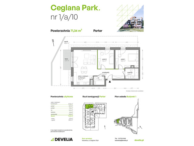 Mieszkanie w inwestycji Ceglana Park, symbol B1/A/10 » nportal.pl