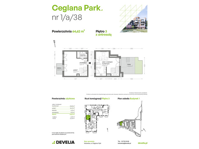 Mieszkanie w inwestycji Ceglana Park, symbol B1/A/38 » nportal.pl