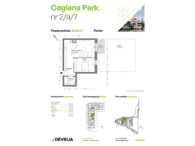 Mieszkanie w inwestycji Ceglana Park, symbol B2/A/07 » nportal.pl