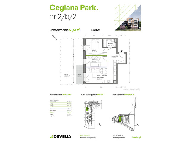 Mieszkanie w inwestycji Ceglana Park, symbol B2/B/02 » nportal.pl