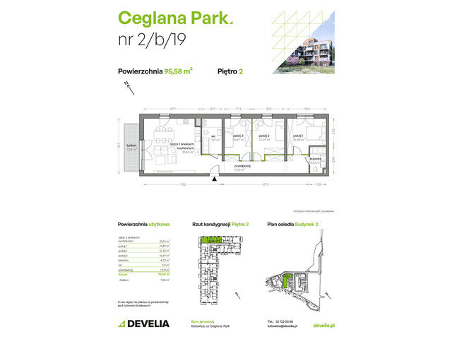 Mieszkanie w inwestycji Ceglana Park, symbol B2/B/19 » nportal.pl