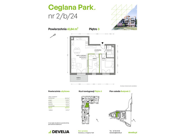 Mieszkanie w inwestycji Ceglana Park, symbol B2/B/24 » nportal.pl
