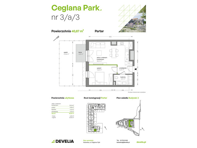 Mieszkanie w inwestycji Ceglana Park, symbol B3/A/03 » nportal.pl