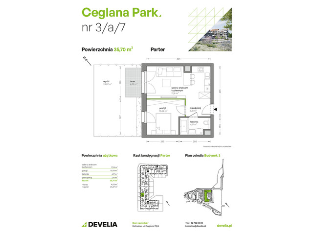 Mieszkanie w inwestycji Ceglana Park, symbol B3/A/07 » nportal.pl