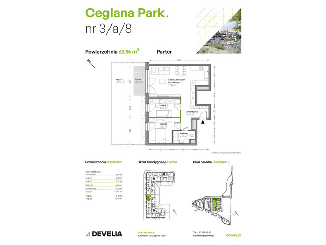 Mieszkanie w inwestycji Ceglana Park, symbol B3/A/08 » nportal.pl