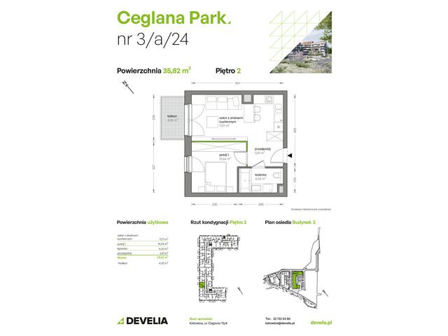 Mieszkanie w inwestycji Ceglana Park, symbol B3/A/24 » nportal.pl
