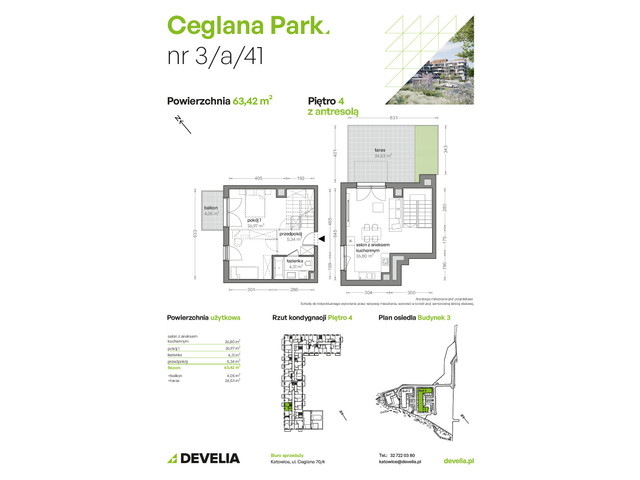 Mieszkanie w inwestycji Ceglana Park, symbol B3/A/41 » nportal.pl