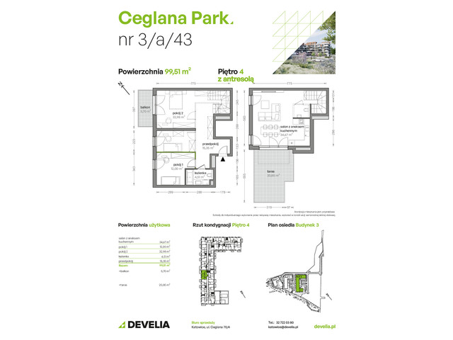 Mieszkanie w inwestycji Ceglana Park, symbol B3/A/43 » nportal.pl