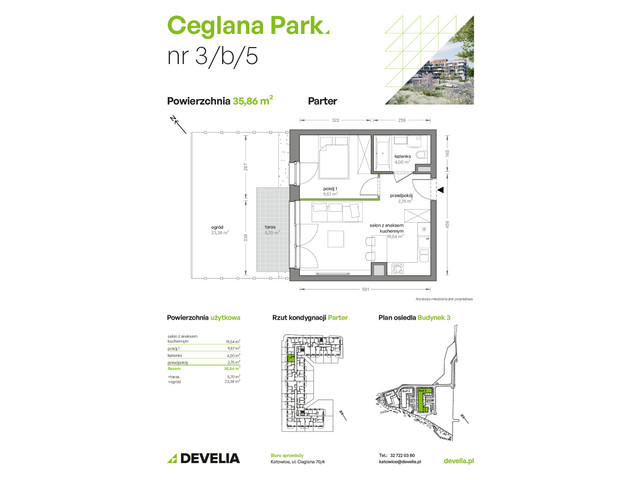 Mieszkanie w inwestycji Ceglana Park, symbol B3/B/05 » nportal.pl
