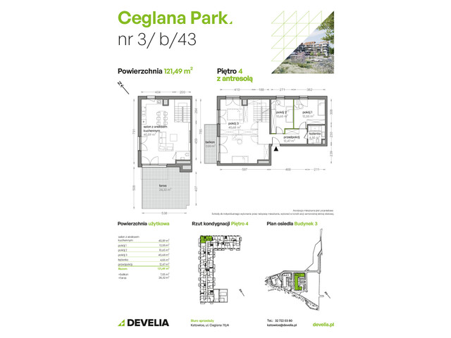 Mieszkanie w inwestycji Ceglana Park, symbol B3/B/43 » nportal.pl