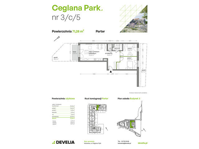 Mieszkanie w inwestycji Ceglana Park, symbol B3/C/05 » nportal.pl