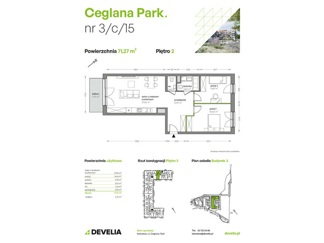 Mieszkanie w inwestycji Ceglana Park, symbol B3/C/15 » nportal.pl