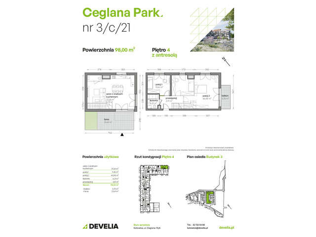 Mieszkanie w inwestycji Ceglana Park, symbol B3/C/21 » nportal.pl