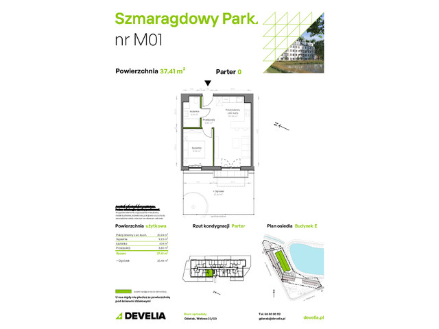 Mieszkanie w inwestycji Szmaragdowy Park, symbol E/001 » nportal.pl