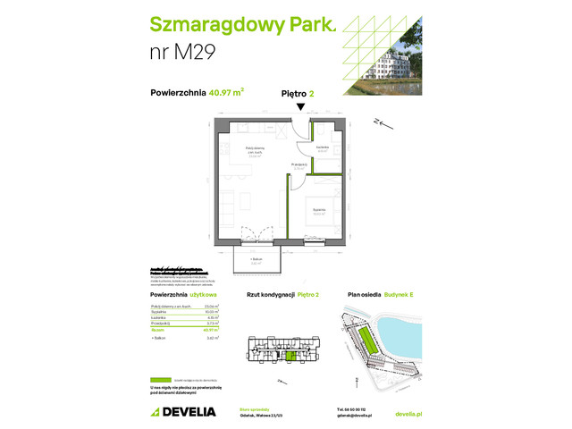 Mieszkanie w inwestycji Szmaragdowy Park, symbol E/029 » nportal.pl