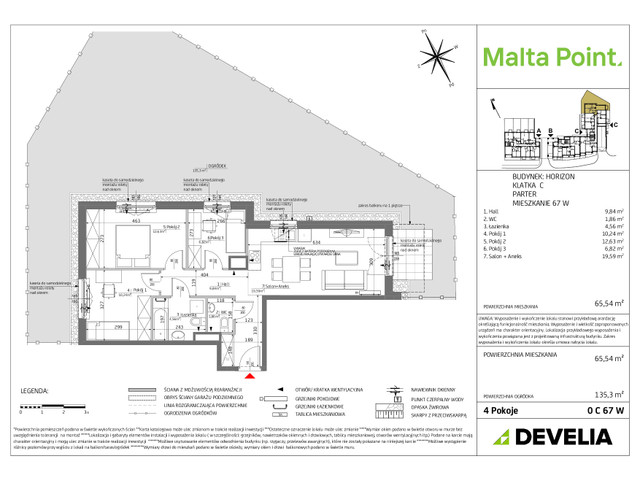 Mieszkanie w inwestycji Malta Point - Horizon i Zephir, symbol MP3-Horizon-LM-0C67 » nportal.pl