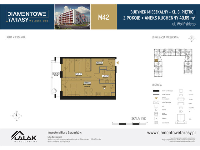 Mieszkanie w inwestycji Diamentowe Tarasy, symbol C_M42 » nportal.pl