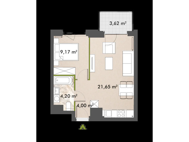 Mieszkanie w inwestycji XYZ Place, symbol 32/XY-F1.D.01.02 » nportal.pl