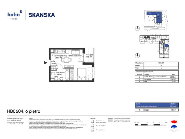 Mieszkanie w inwestycji Holm House, symbol HB0604 » nportal.pl