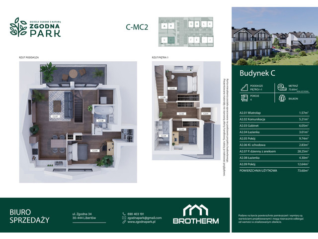 Mieszkanie w inwestycji ZGODNA PARK, symbol C2 » nportal.pl
