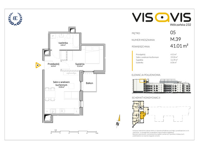 Mieszkanie w inwestycji VISAVIS, symbol 05.M.39 » nportal.pl