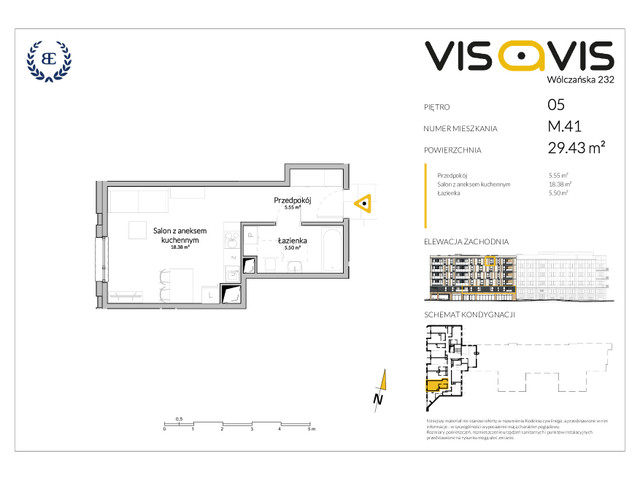 Mieszkanie w inwestycji VISAVIS, symbol 05.M.41 » nportal.pl
