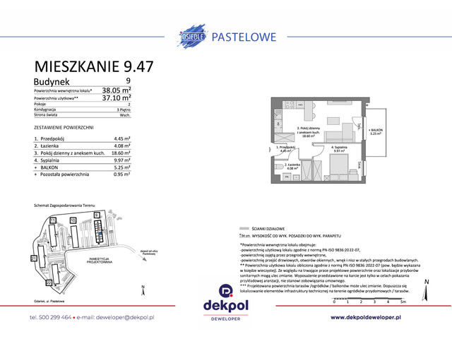 Mieszkanie w inwestycji Osiedle Pastelowe etap III, symbol 9.47 » nportal.pl