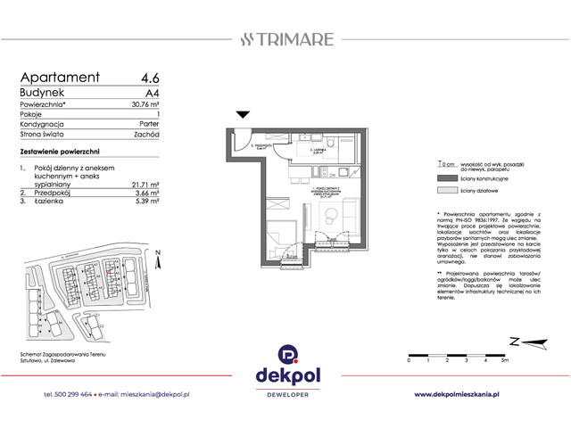 Mieszkanie w inwestycji TRIMARE, symbol 4.6 » nportal.pl