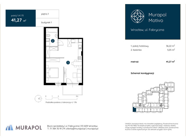 Mieszkanie w inwestycji Murapol Motivo, symbol 1.A.1.15 » nportal.pl