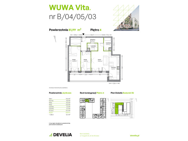 Mieszkanie w inwestycji WUWA Vita, symbol B.04.05.03 » nportal.pl